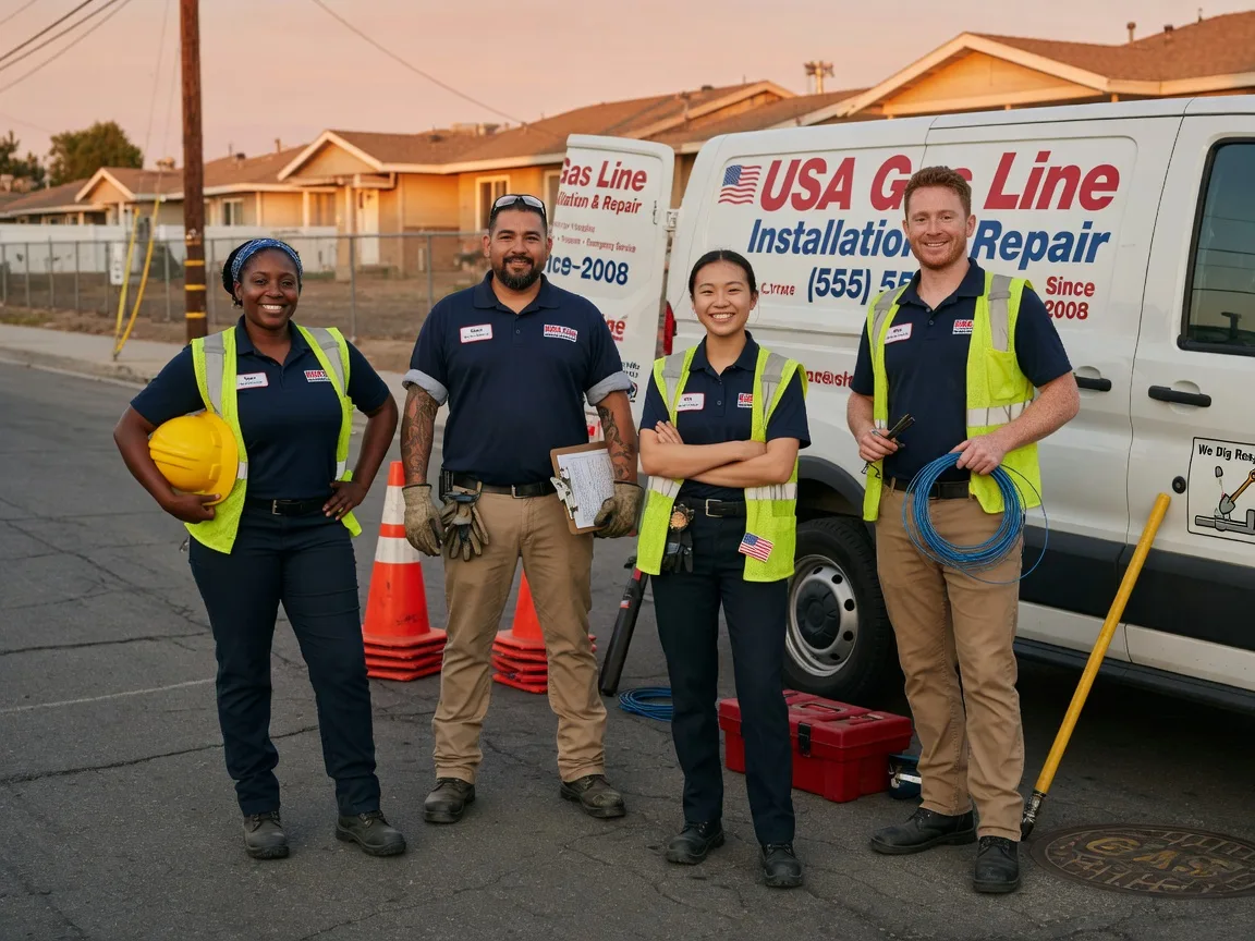 Gas Line Installation company in New Salisbury, IN